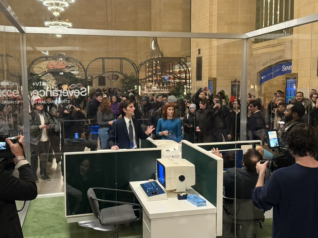 ‘Severance’ Takes Over Grand Central Station