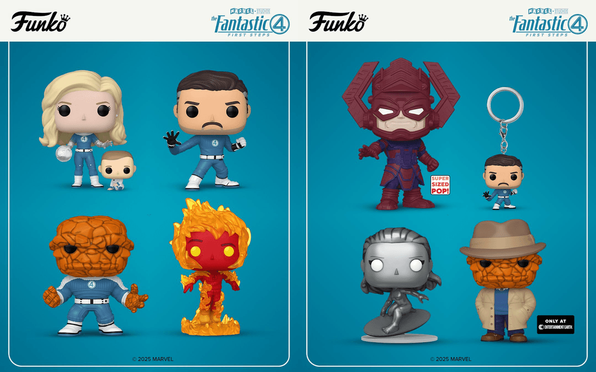 ‘Fantastic Four: First Steps’ Wave 1 Funko Revealed