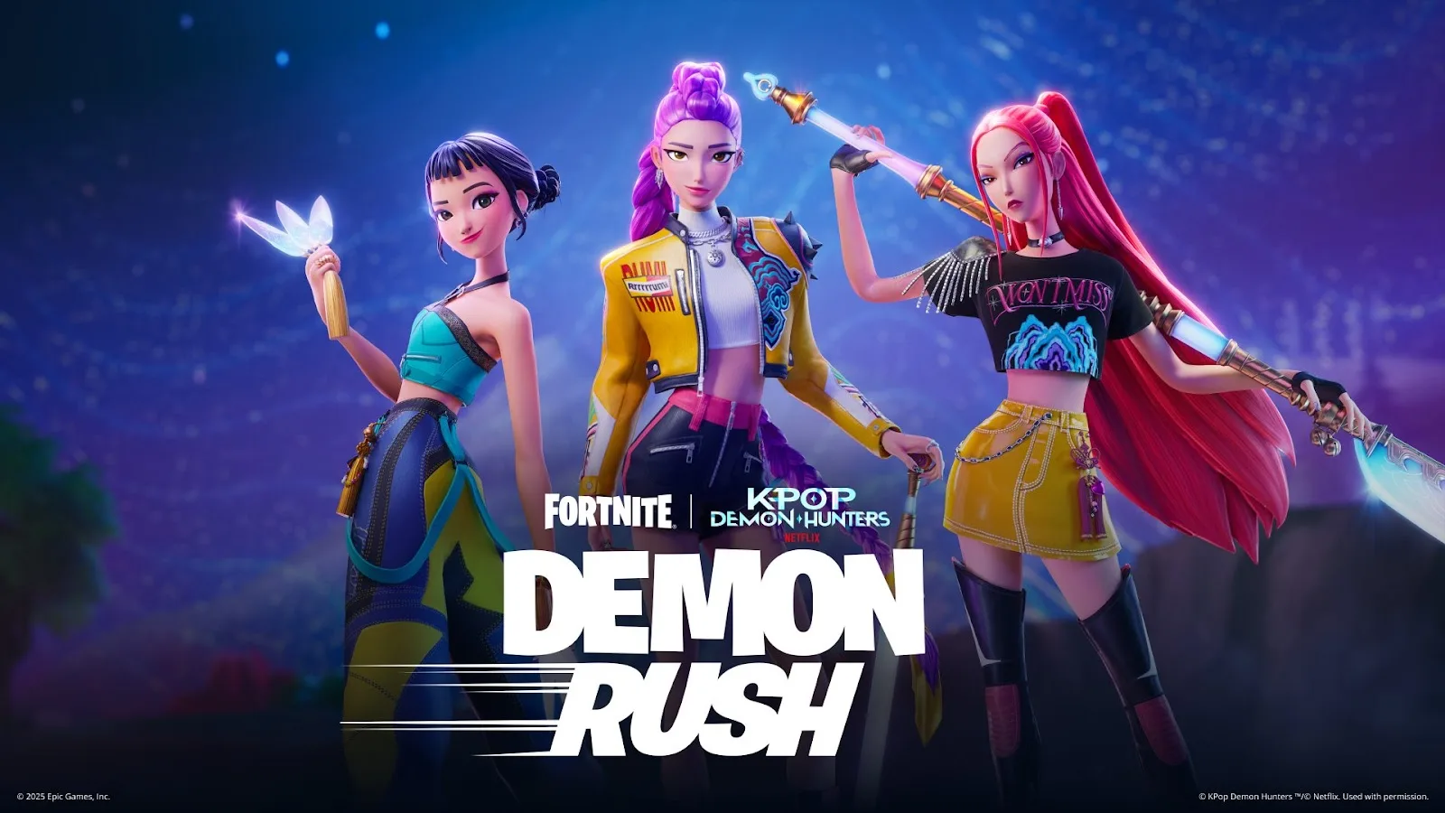 ‘Fortnite’ x ‘K-Pop Demon Hunters’ Demon Rush Quests And Rewards