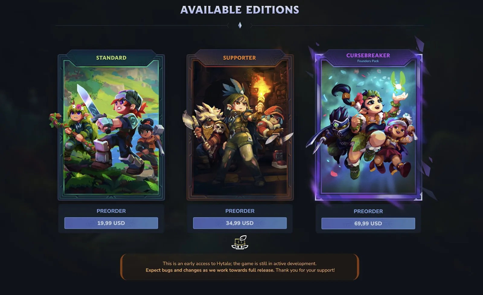 ‘Hytale’ Early Access Pricing And Game Editions Revealed