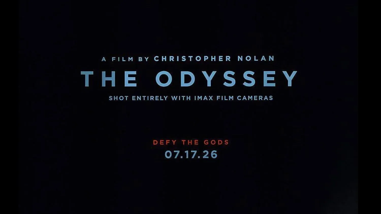 'The Odyssey' Theatrical Teaser Trailer Footage Description