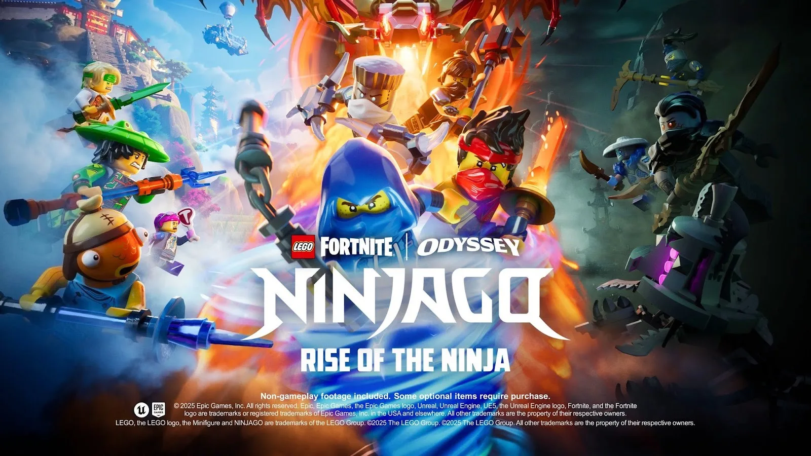 ‘LEGO Fortnite’ x ‘Ninjago’ First Look At New Content