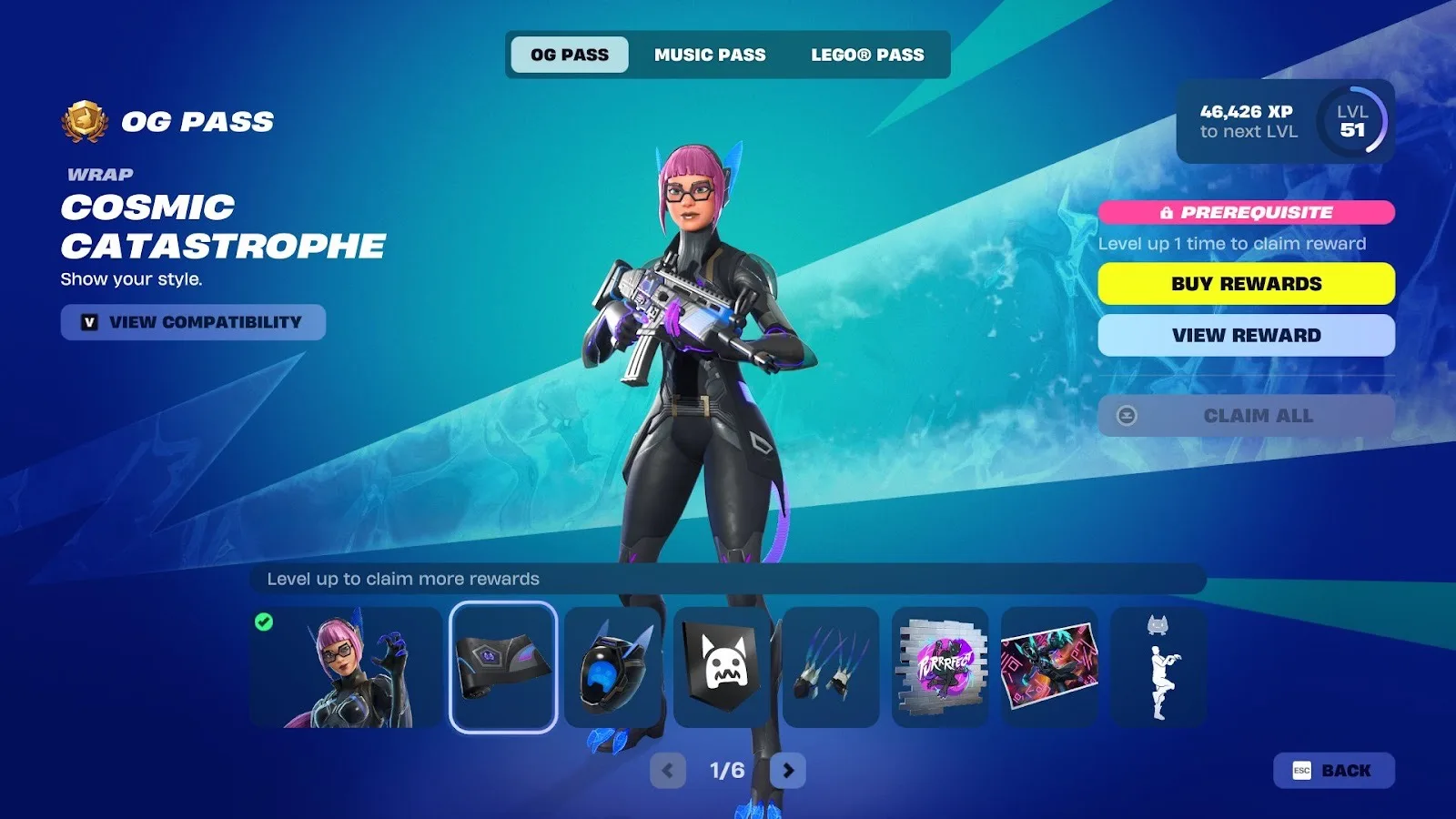 ‘Fortnite OG’ Chapter 1, Season 7 Pass Lineup