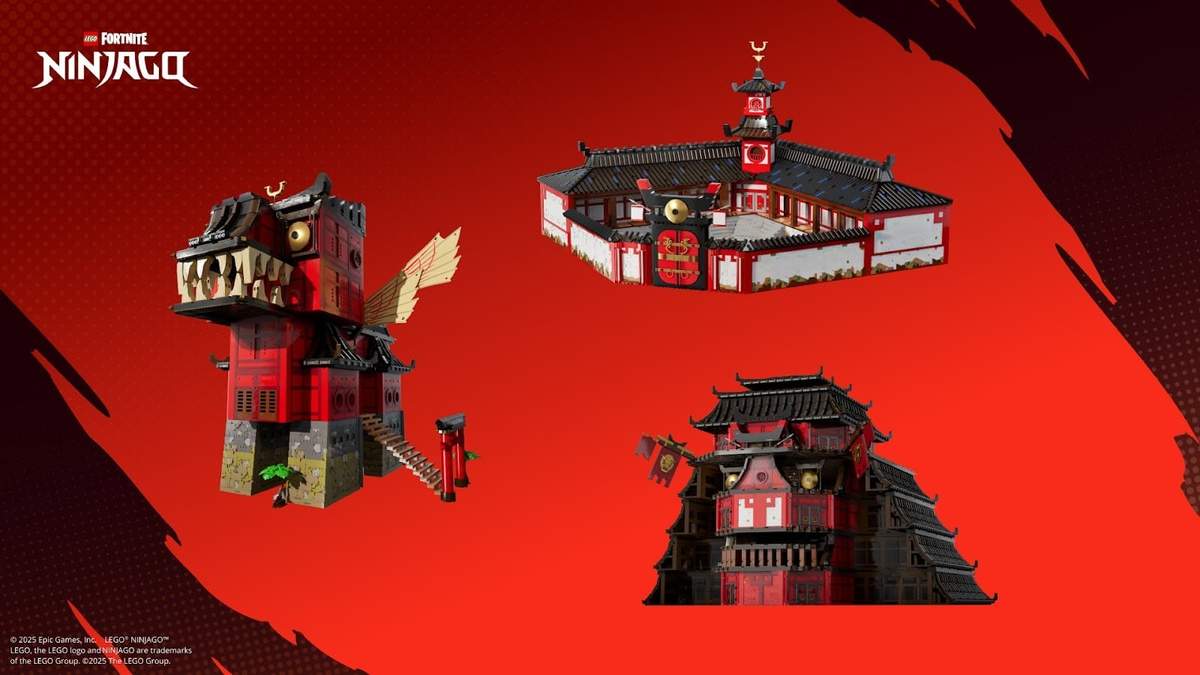 ‘LEGO Fortnite’ X ‘Ninjago’ Season Pass Lineup