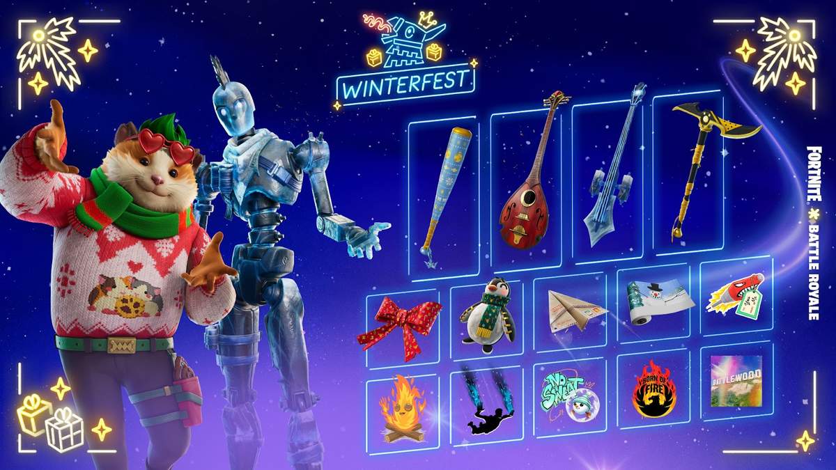 ‘Fortnite’ Winterfest Lodge Presents And Rewards