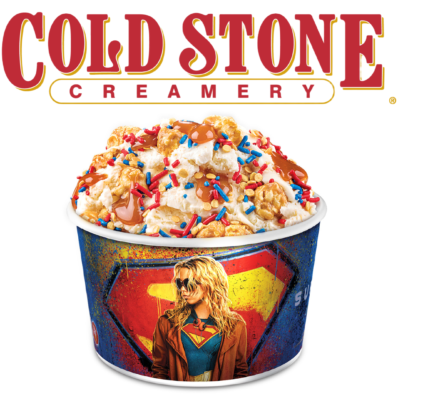 'Supergirl' Gets Limited Time Cold Stone Creamery Collaboration