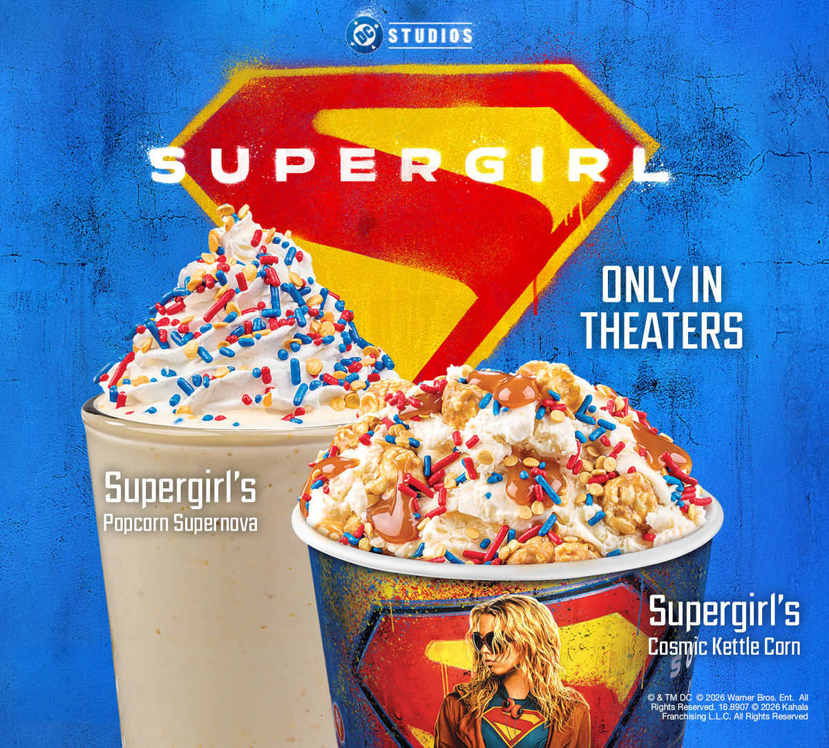 'Supergirl' Gets Limited Time Cold Stone Creamery Collaboration
