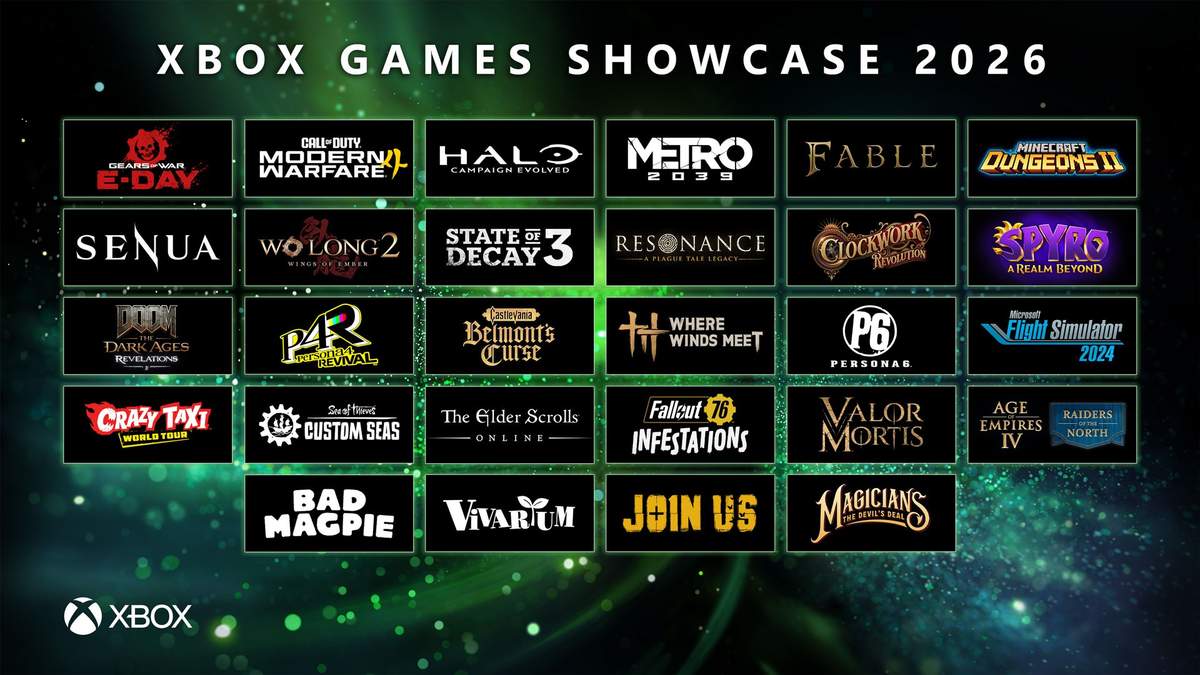 XBOX Games Showcase June 2026 Recap: Every Game Reveal